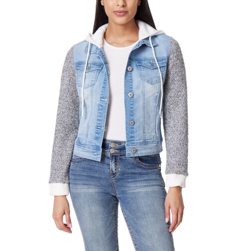 WallFlower Women's Dreamer Jackets Juniors, Cina, Large