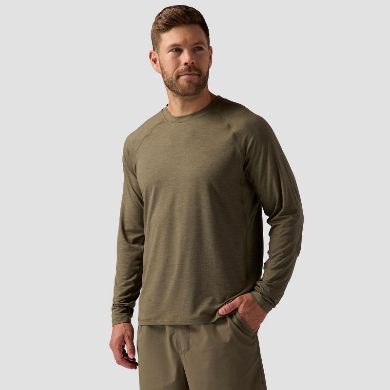 Backcountry, Destination Long-Sleeve Crew Top - Men's, Kalamata, XL