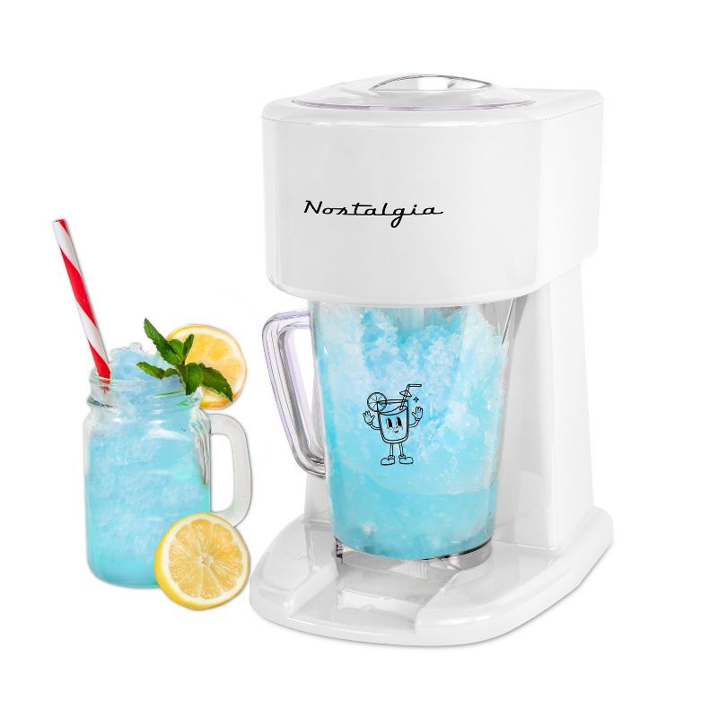 Nostalgia 40-Ounce Frozen Beverage Station, White