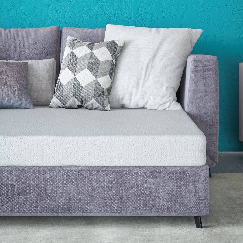 Cool Gel Memory Foam 4.5-Inch Replacement Sofa Mattress, Queen