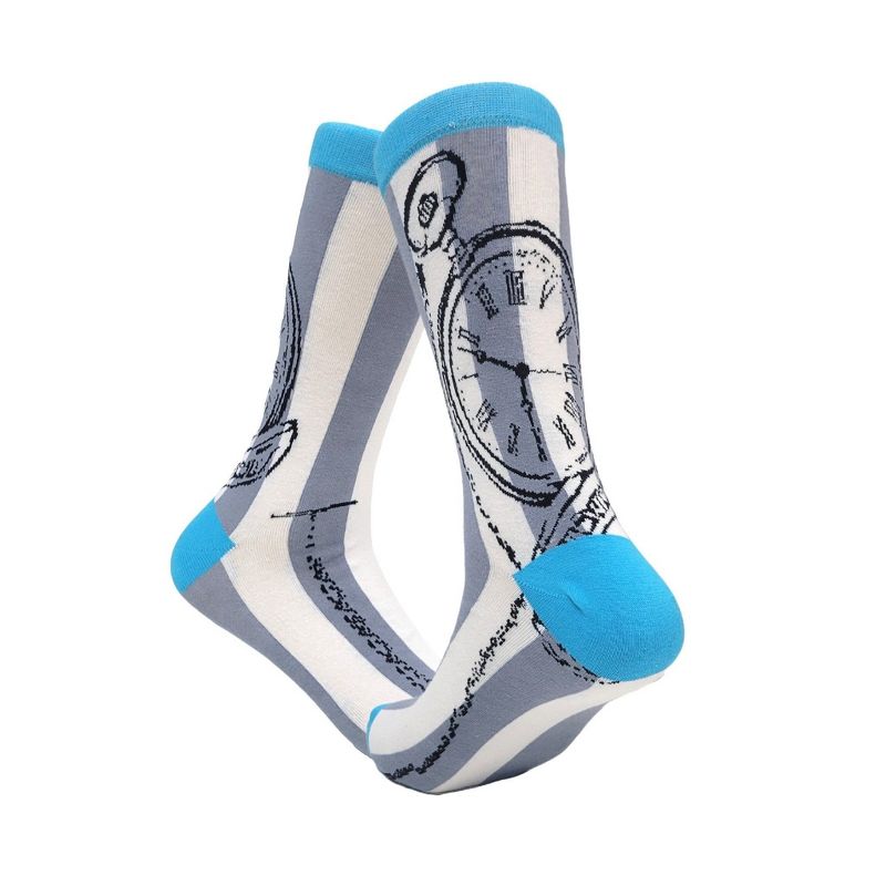 Classic Pocket Watch Socks from the Sock Panda (Men's Sizes, Adult Large)