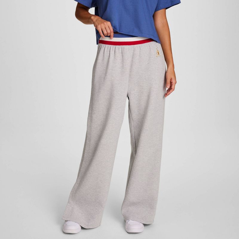 Champion Women's Gold Medal Game Day Full Snap Pants - Heather Gray XS