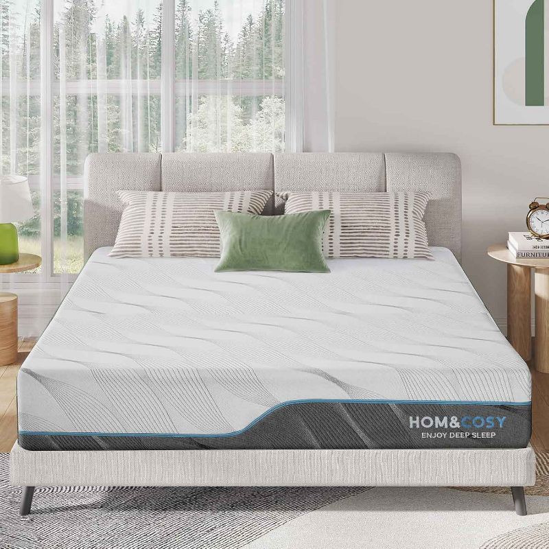 Vipbear Extra Firm Twin Mattress 10 Inch-Queen Medium - Extra Firm Dual Sides Flippable Mattress