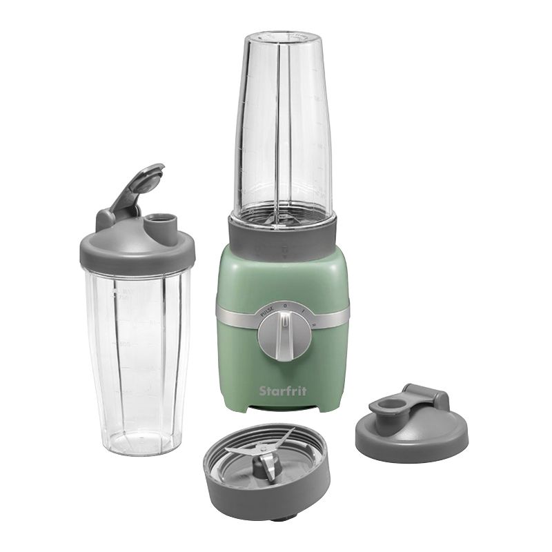 Starfrit 300-Watt 3-Speed Electric Personal Blender (Sage) in Green
