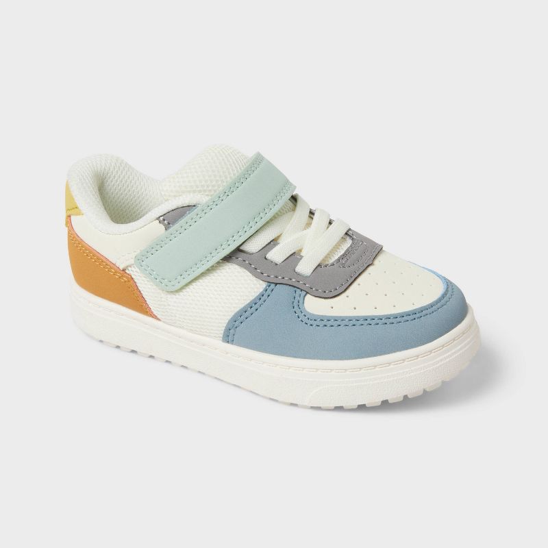 Toddler Jaid Hook and Loop Closure Court Sneakers - Cat & Jack™ Blue 9T
