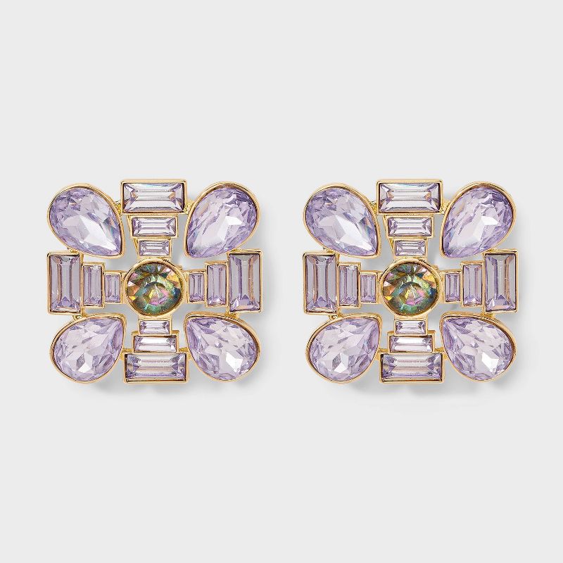 Post Earrings - A New Day™ Lavender