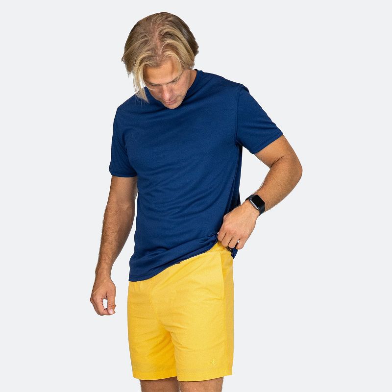 Vapor Apparel Men's UPF 50+ UV Sun Protection Solar Short Sleeve T-Shirt, Navy, Medium