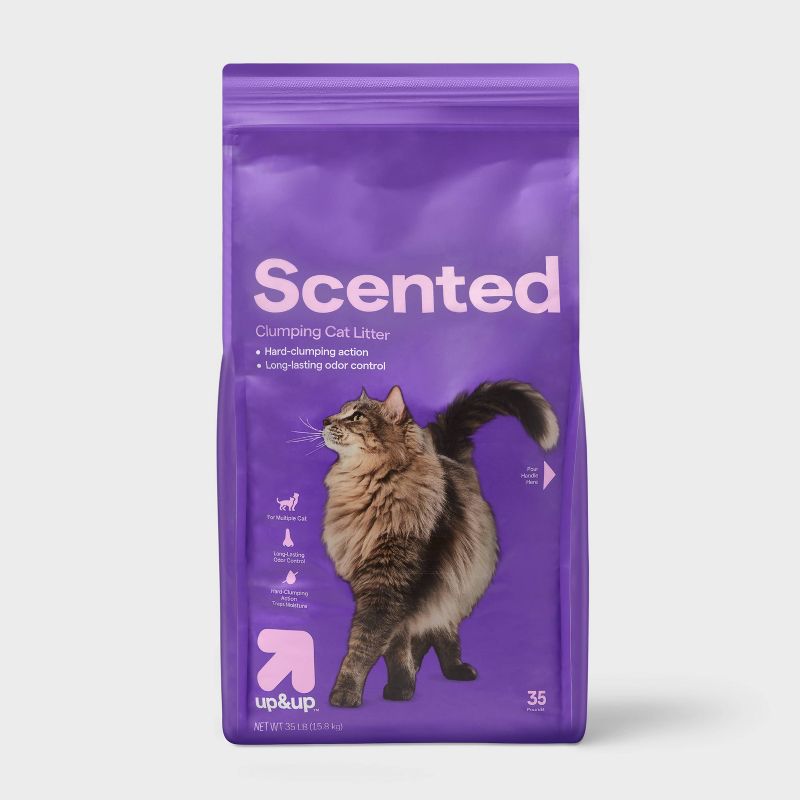 Scented Clumping Cat Litter Bag - 35lbs - up&up™