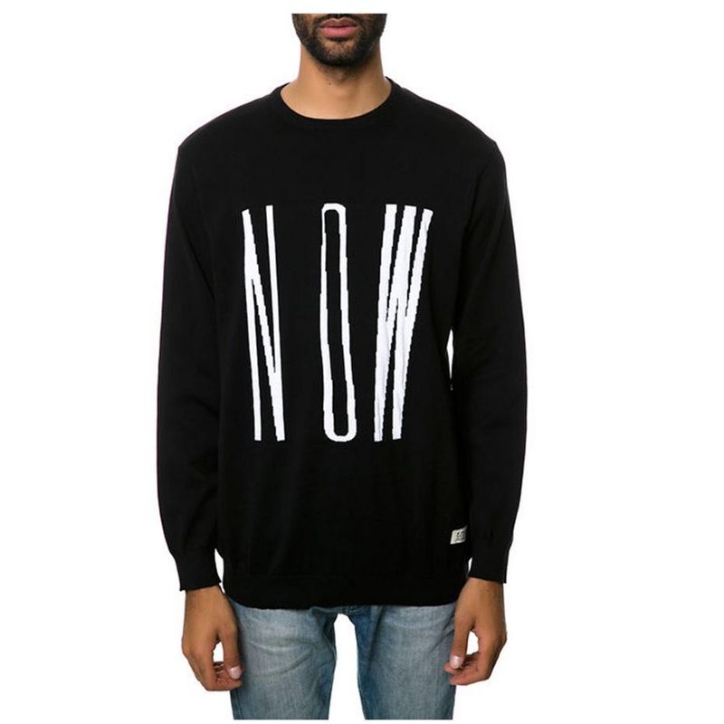 Ezekiel Mens The NOW Knit Sweater, blk, Large