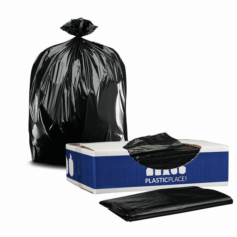 Plasticplace 12-16 Gallon Trash Bags (250 Count)