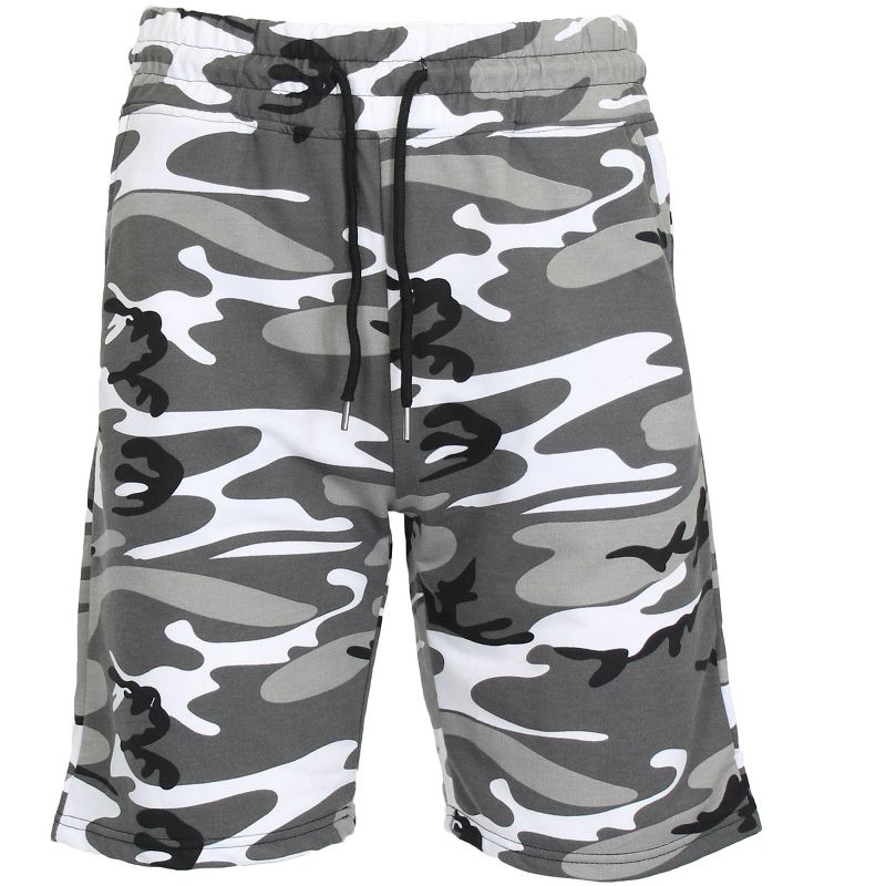Galaxy By Harvic Men's Slim Fit Camo Printed Shorts