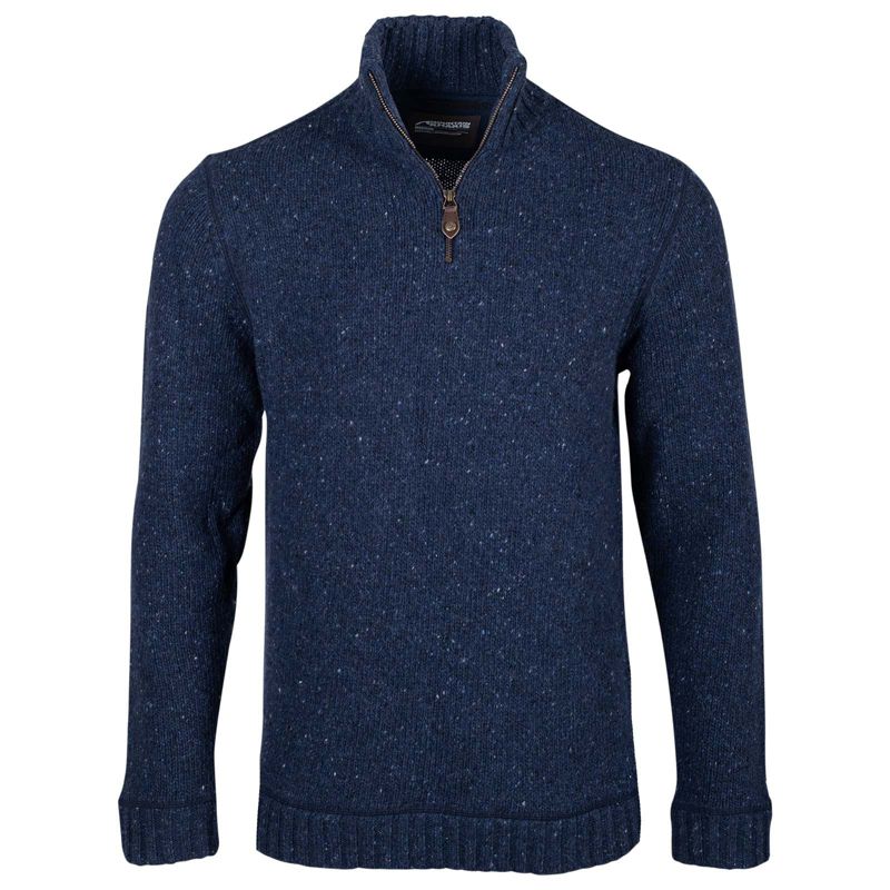 Mountain Khakis Men's Cumberland Donegal Sweater - Crater Navy - XX-Large