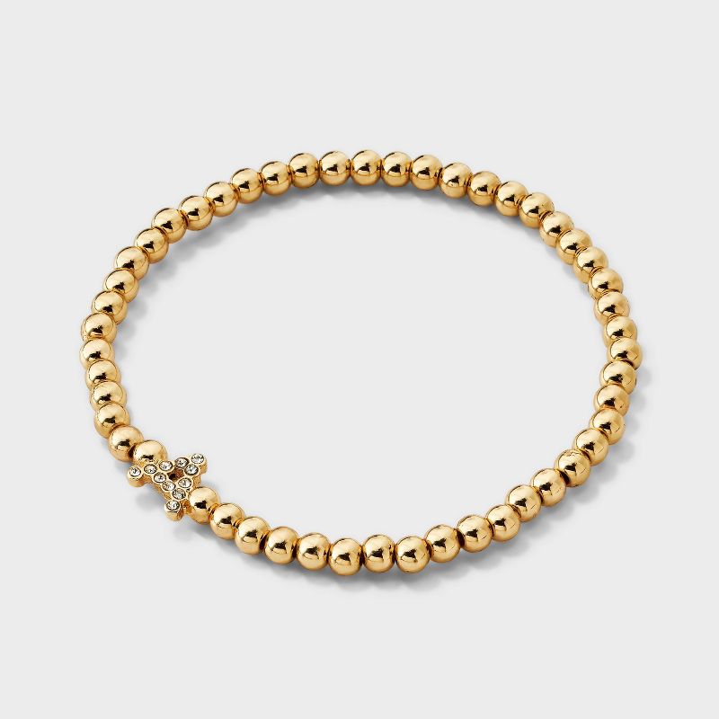 SUGARFIX By BaubleBar Spoken For Bracelet Initial "A" - Gold