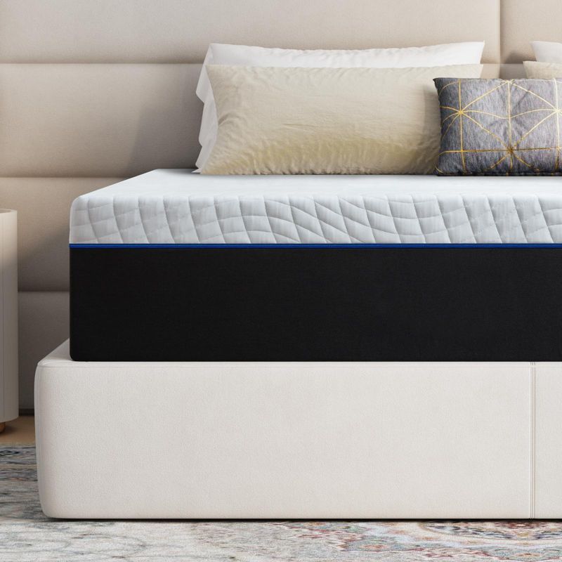 12-inch Queen gel memory foam mattress, soft and comfortable