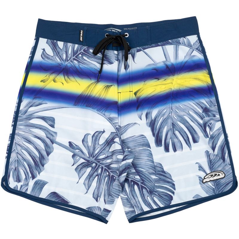 Pipeline Mens Swim Trunks Bathing Suit Multicolor 36