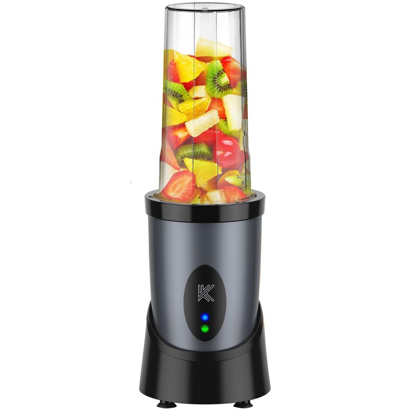 Itopfox Smoothie Blender, 900W Personal Blender for Shakes and Smoothies with 2 No-BPA 22oz Cups, Single Serve Mixer for Juices and Nutritious Recipe