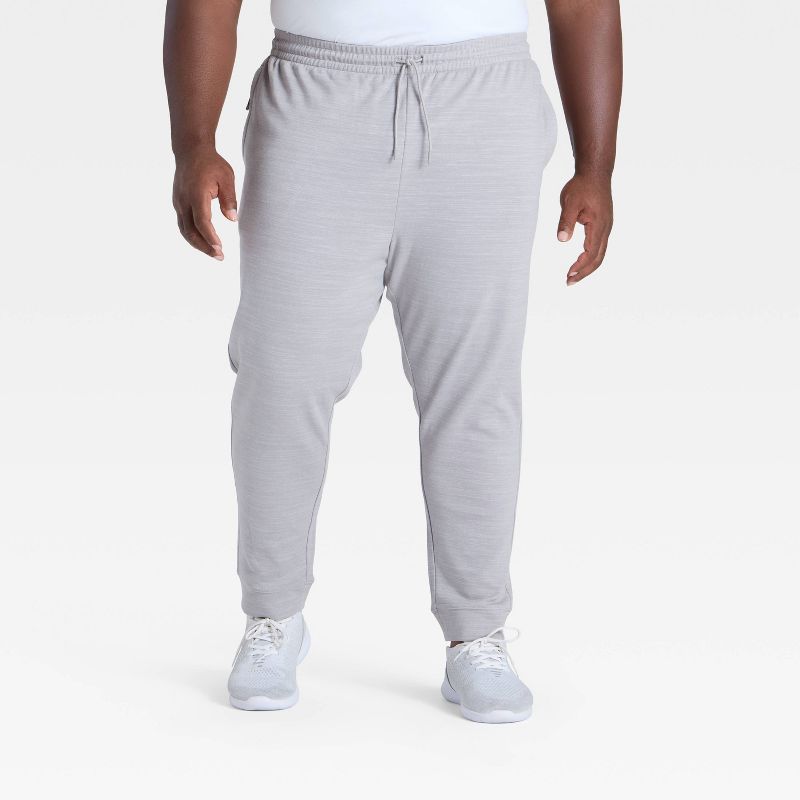 Men's Big Siro Ponte Jogger Pants - All In Motion™ Gray Heather 3XL