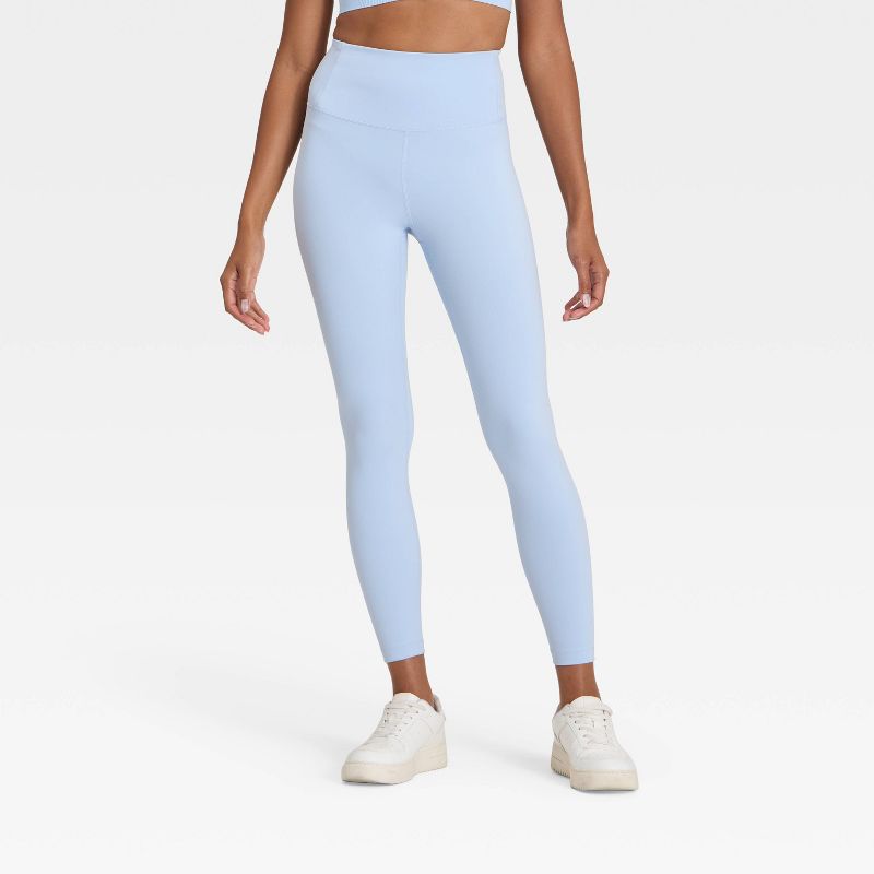 Women's Dynamic Flex High-Rise 7/8 Leggings - All In Motion™ Light Blue XL
