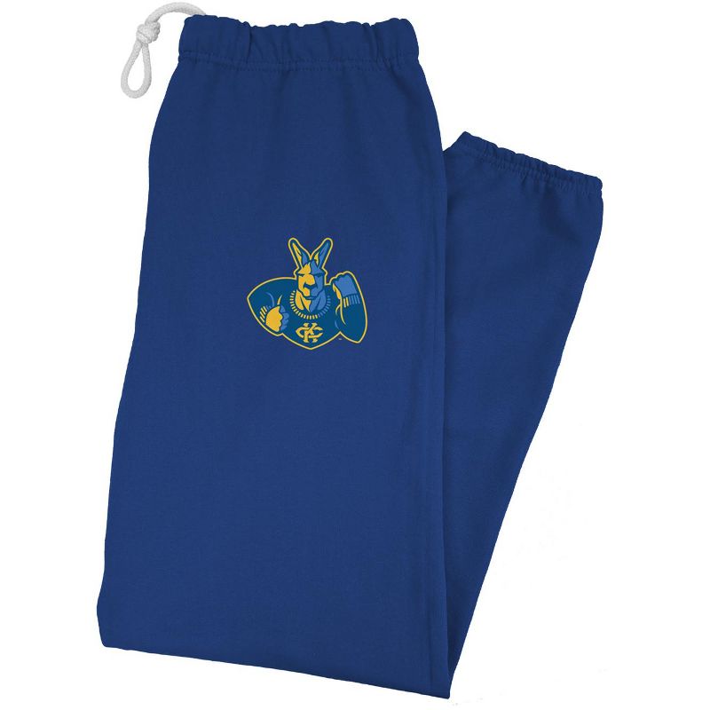 Men's Campus Lab University of Missouri - Kansas City Officially Licensed Apparel - Primary Logo Team Color Jogger Sweatpants Royal Blue Large