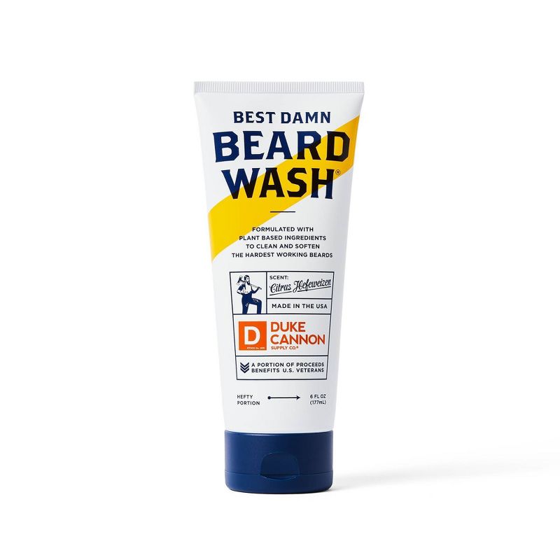 Duke Cannon Supply Co. Best Beard Wash - 6 fl oz
