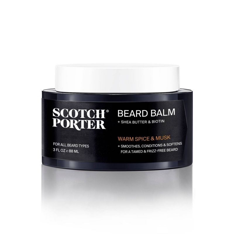Scotch Porter Shea Butter & Biotin Conditioning Beard Balm – 3 fl oz