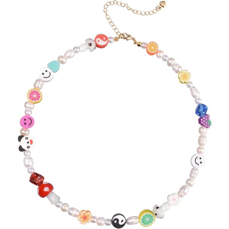 Handmade Freshwater Pearl Choker | Flirty Boho Beaded Necklace Summer Gift