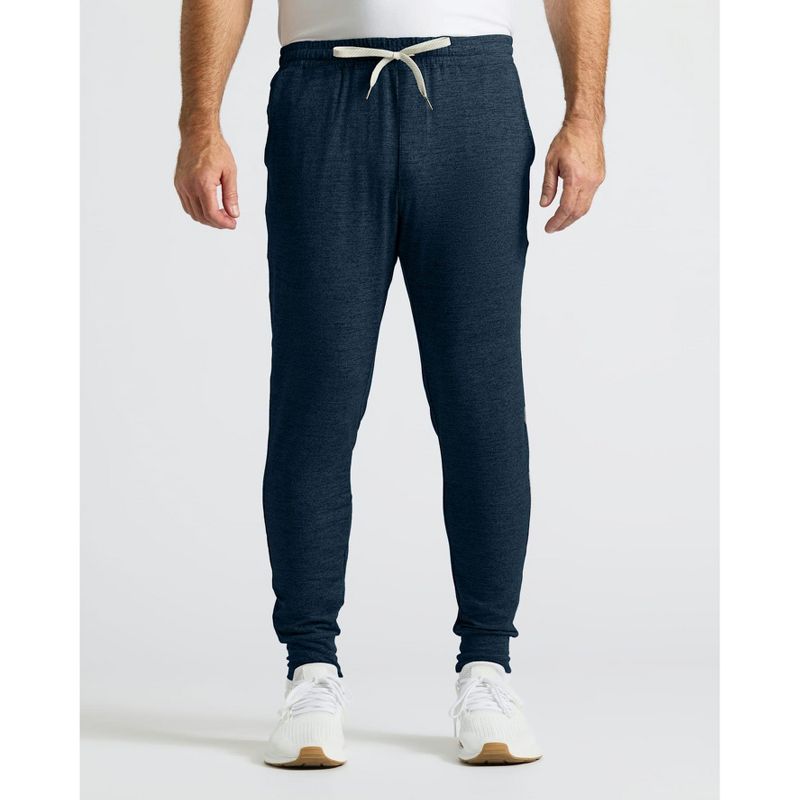 Men's - Dark Heather Navy Active Joggers Dark Heather Navy Small - True Classic