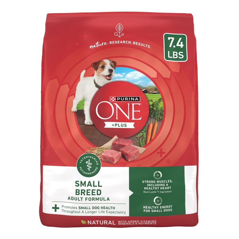 Purina ONE SmartBlend Small Breed Natural Lamb Flavor Dry Dog Food - 7.4lbs