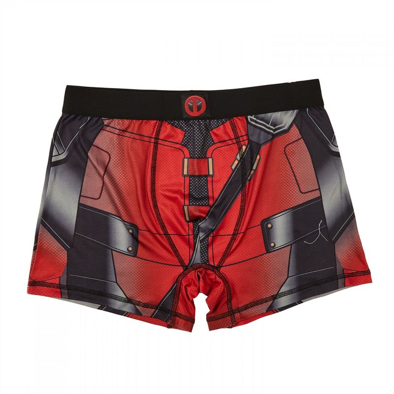 Mens Deadpool Cosplay Suit Underwear Boxer Briefs - Large (36-38)