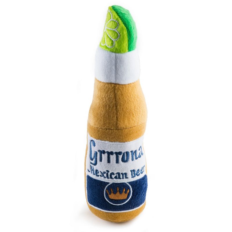 Grrrona Beer Bottle Plush Dog Toy Large