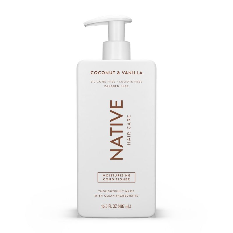 Native Coconut & Vanilla Moisturizing Conditioner for Men & Women - 16.5 fl oz