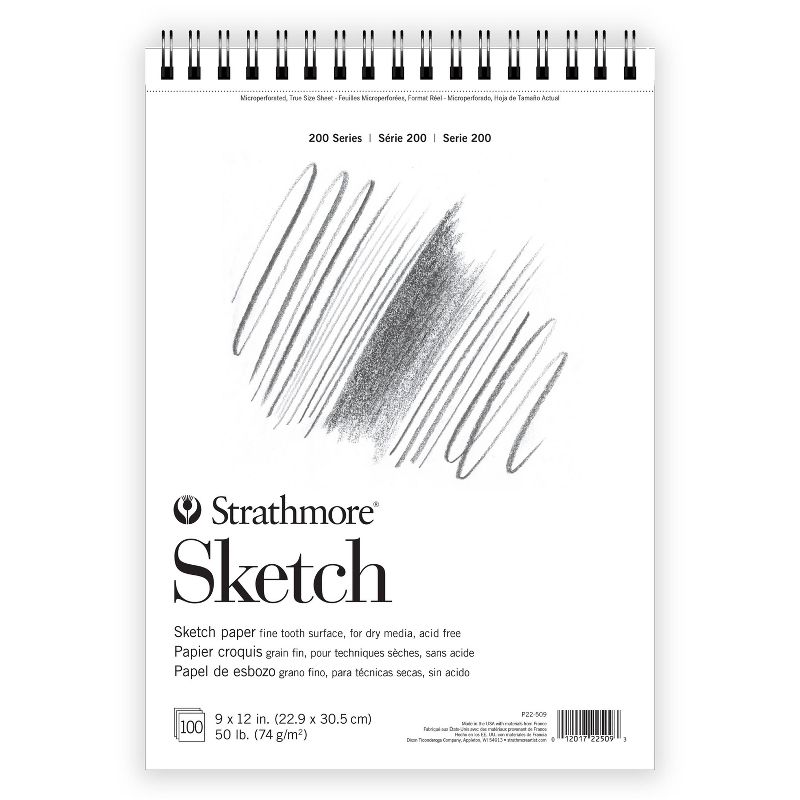 Strathmore Sketch Pad 9"x12" 100 Sheet