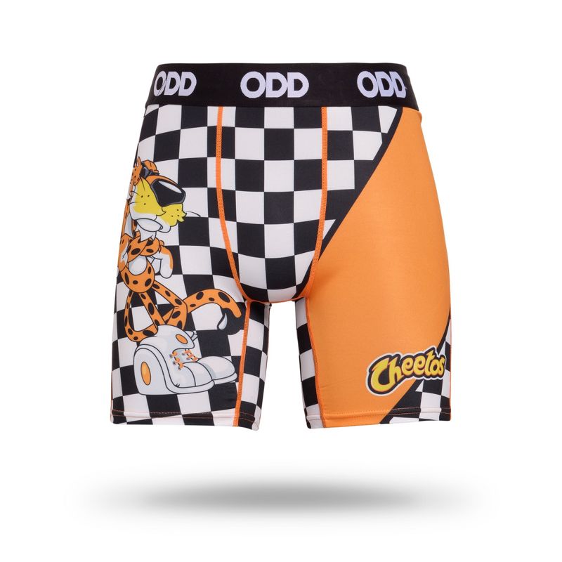 Odd Sox, Cheetos Checkers & Spots, Novelty Boxer Briefs For Men, Small