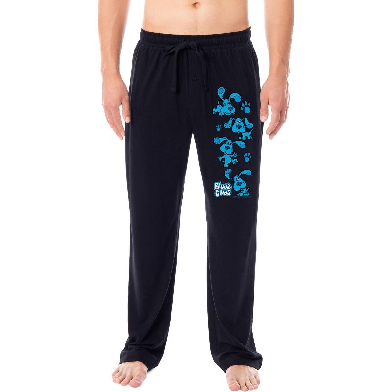 Intimo Blue's Clues Men's TV Show Sleep Lounge Pajama Pants For Adults (X-Large) Black