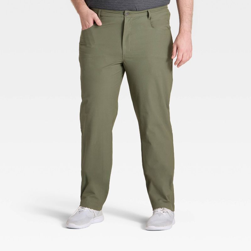 Men's Big Heavy Twill Pants - All In Motion™ Green 36x34