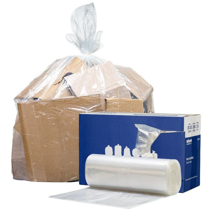 Plasticplace 32-33 Gallon High Density Trash Bags, (500 Count)