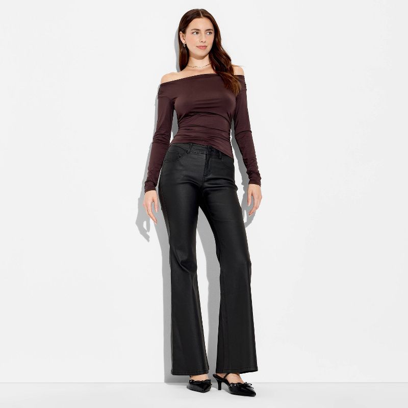 Women's Flare Pants - Wild Fable™ Black L