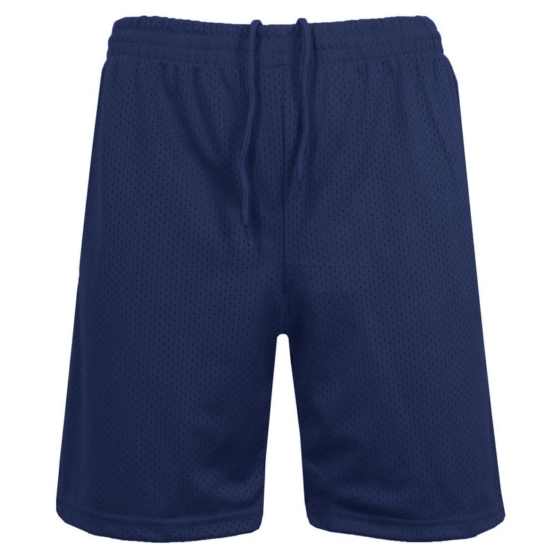 Jump Start Men's Lightweight Breathable Moisture Wicking Mesh Shorts